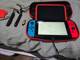 Nintendo Switch With Mario Odyssey