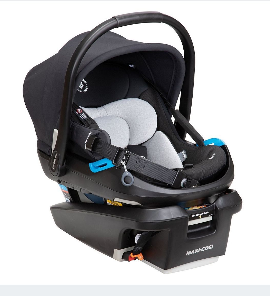 Maxi Cosi Coral XP Infant Car Seat is an integrated car seat and carrier nesting system that can seat children up to 22 pounds and fit infants up