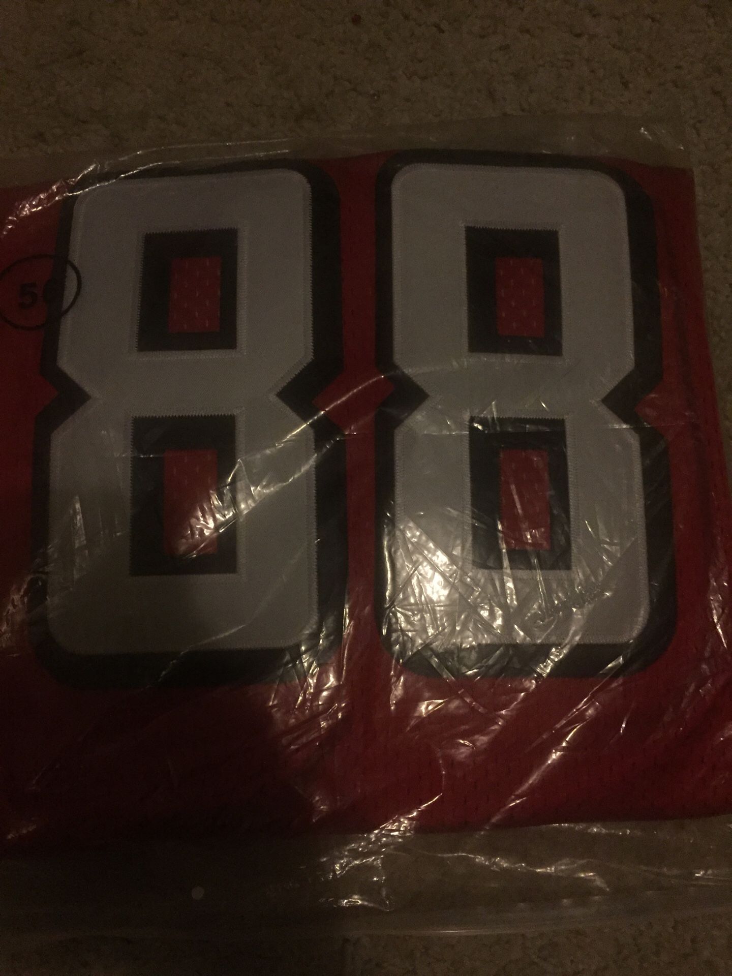Tony Gonzales Falcons XXXL all sewn $45