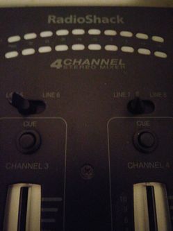 Radio Shack 4 Channel Stereo Mixer