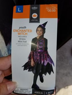 Witch costume new