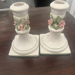 Vintage Candle Sticks Italy 
