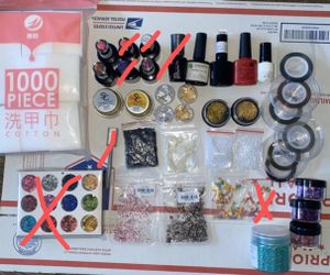 💅👑Fashion Nail Art Supplies PM for price Red Cross are sold.