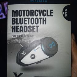 Hawk X1 Bluetooth Headset  For Motorcycle Helmet