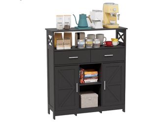 Coffee Bar Cabinet with Storage
