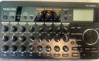 Tascam DP-008EX 8-Track Digital Pocketstudio Multitrack Recorder- (Tested & Works)