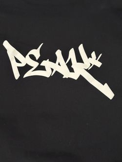Peak Brandd Black Puff Print Hoodie
