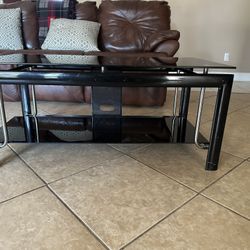 Black TV Stand