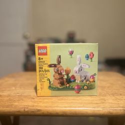 LEGO Easter Rabbits Display 