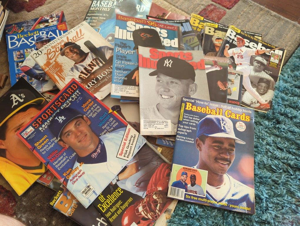 Baseball Magazines (No Trading Cards)