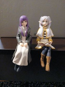 Frieren AND Fern Noodle Stopper (Sitting) Anime Figures x2
