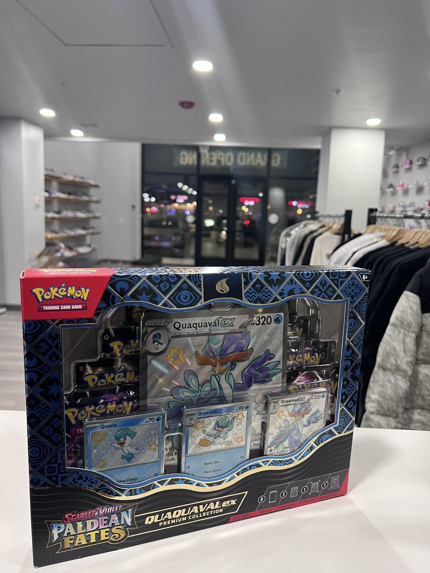 Pokemon Paldean Fates Premium Collection [Quaquaval ex]