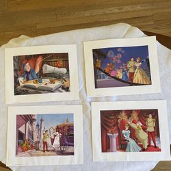 Disney Cinderella lithographs or prints
