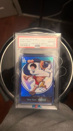 2026 Dodgers x One Piece Night Don Luffy