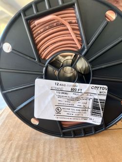 THHN12STBR500 - THHN 12 STR Brown 500'