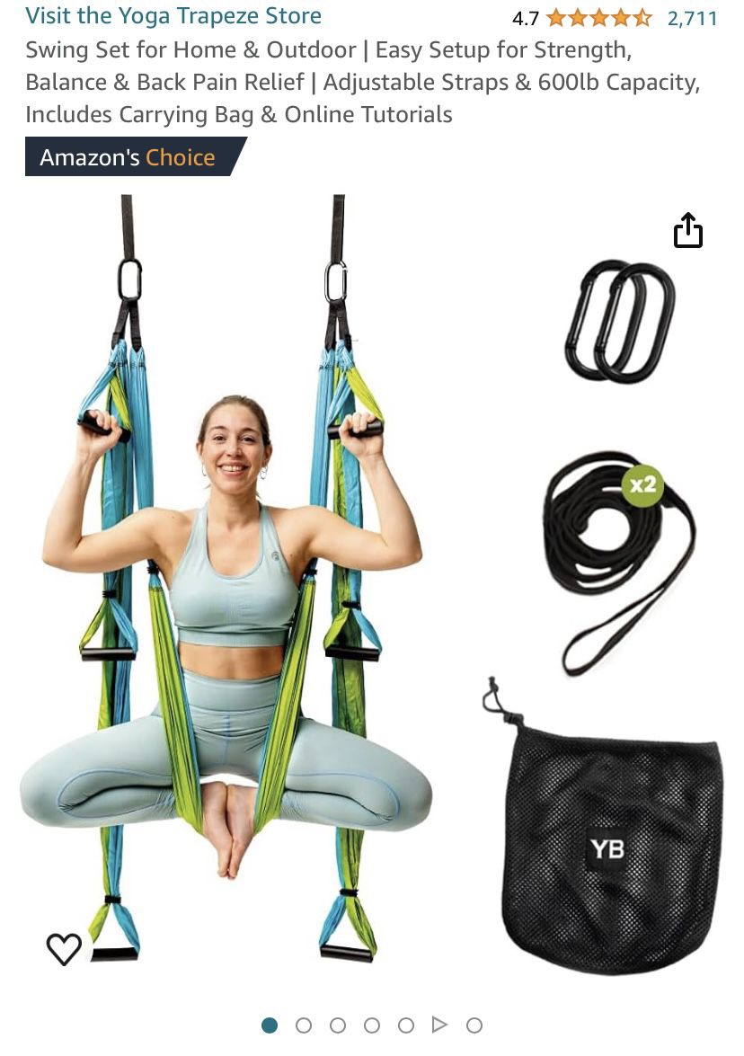 Yoga Trapeze Set 