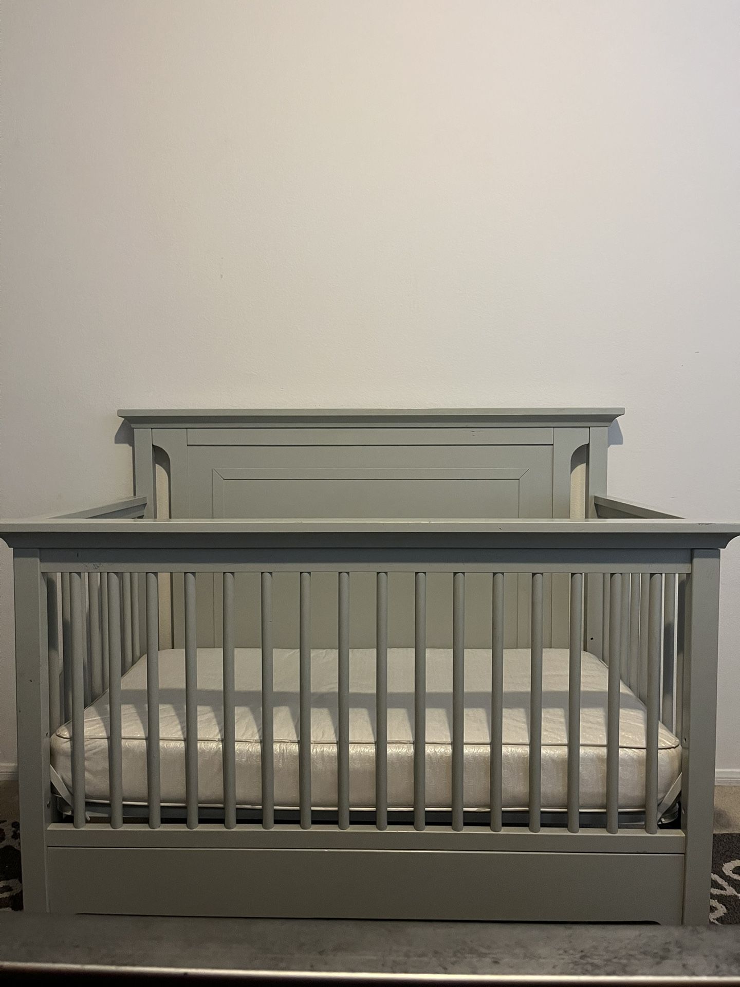 Crib And Dresser Set