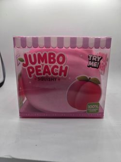 Jumbo Peach Squishy Toy