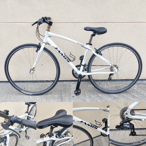 Jamis Allegro 700c 28" 24-Speed Hybrid Gravel/Road/Commuter Bike - Light 16" Frame - Comfort Seat - Tuned! (MSRP $500)