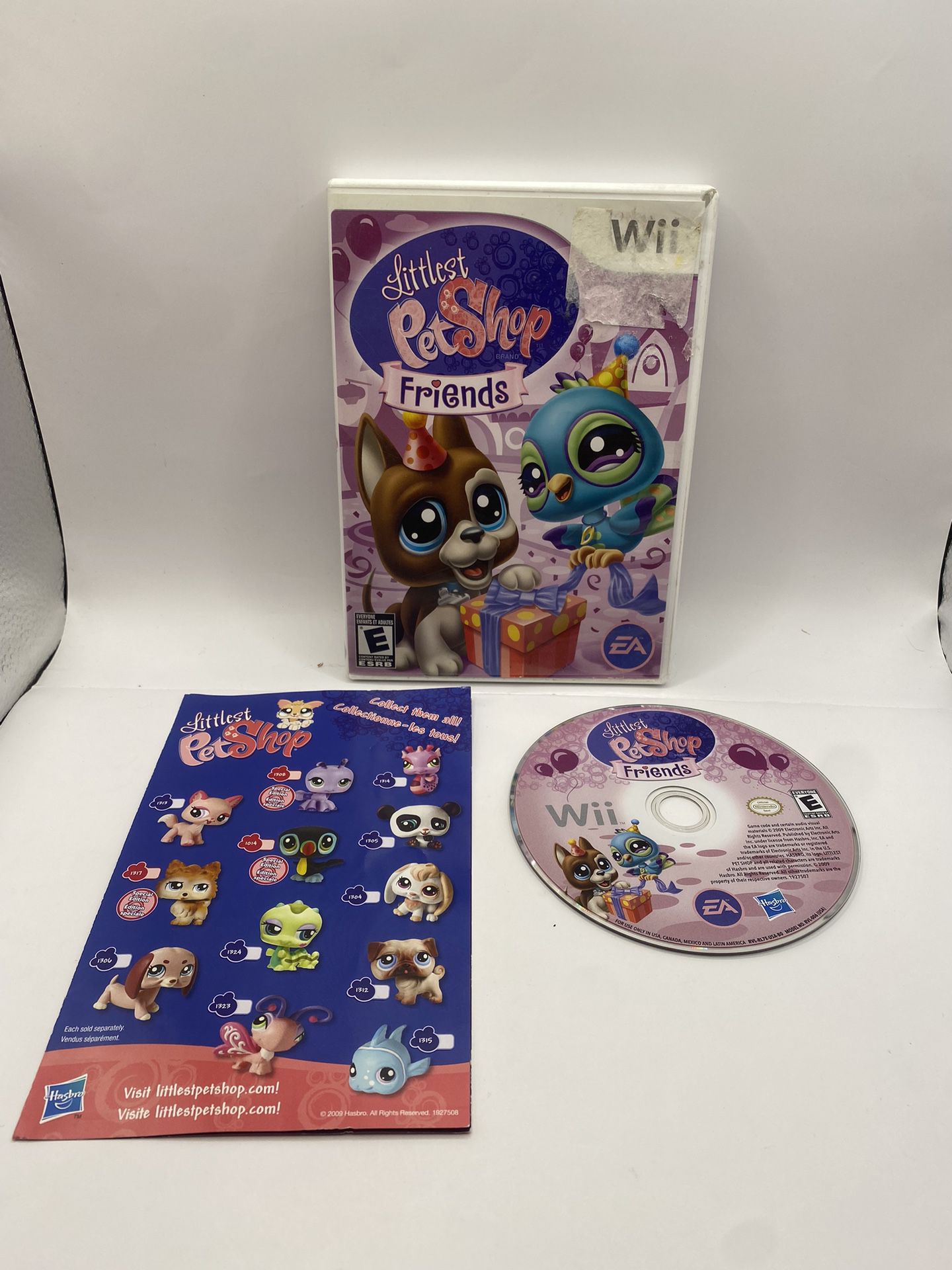 Littlest Pet Shop: Friends (Nintendo Wii, 2009) Complete In Box