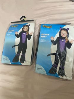 Spooky kitty halloween costume 3T/4T