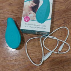 LaVie The Original Lactation Massager for Breastfeeding, Nursing, Pumping, Better Milk Flow, Reduced Discomfort (Teal) 