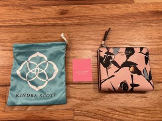 Brand New Kate Spade 1 Zip Bi-Fold Wallet