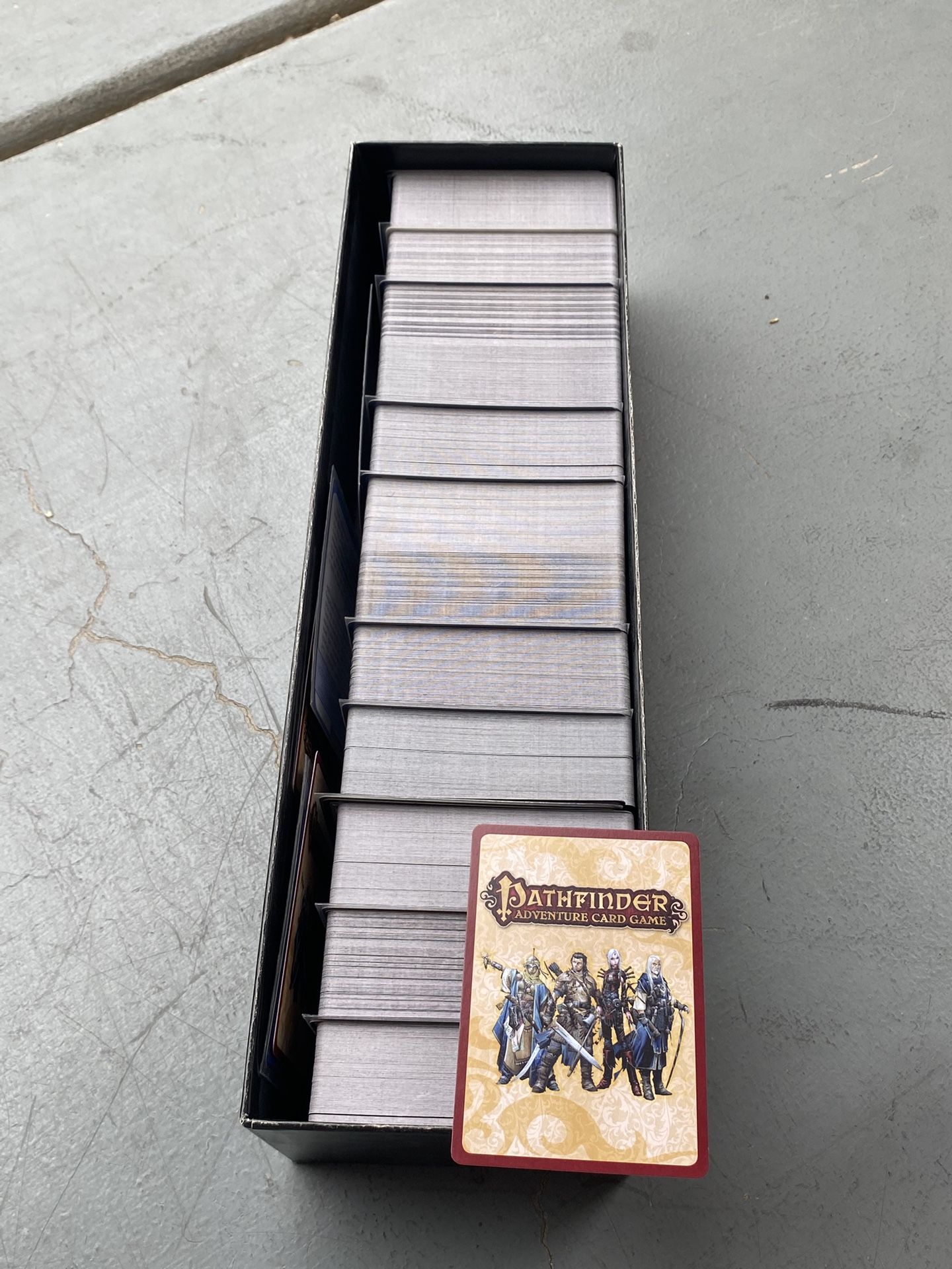 Huge box Of Pathfinder RPG Trading Card Game Cards