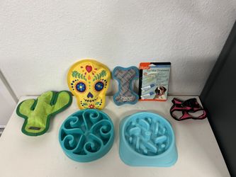 Slow Feeding Dog Bowls Toys & More