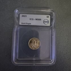 2023 Ms69 Gold Eagle $5 