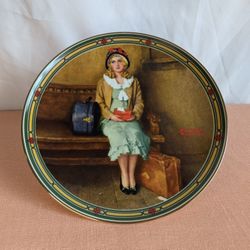 Norman Rockwell "A Young Girl's Dream" Collector Plate