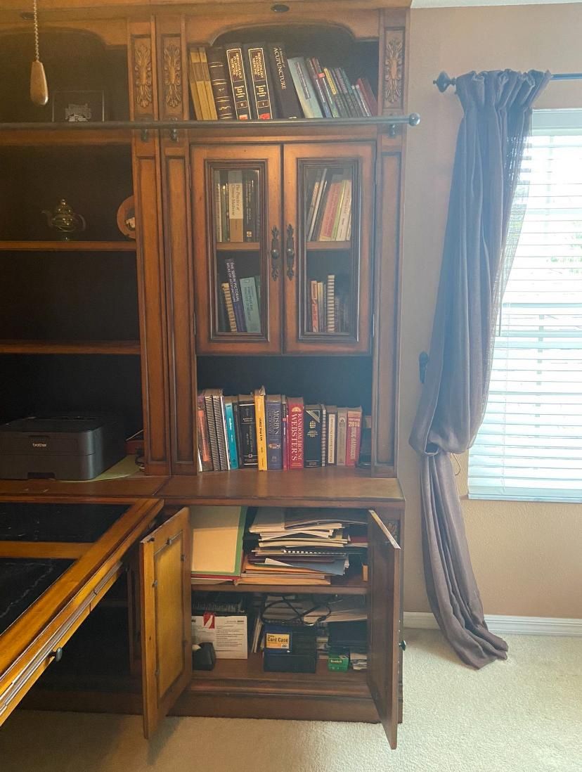Bookcase Desk
