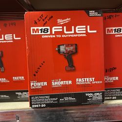 Milwaukee M18 FUEL 18V Lithium-Ion Brushless Cordless 1/2 in. Impact Wrench with Friction Ring (Tool-Only)
