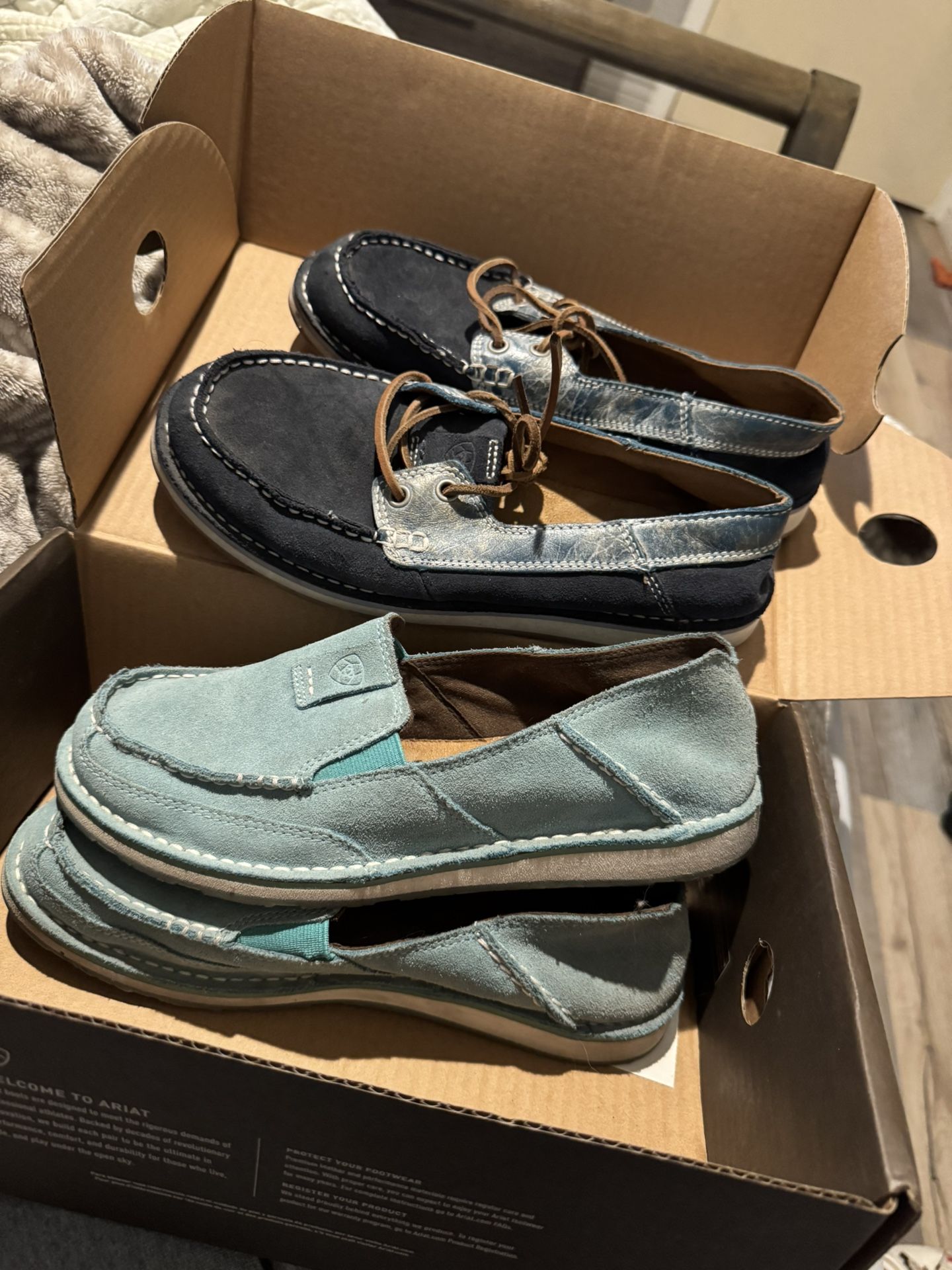 ARIAT SLIP ON Woman SHOES SIZE 8.5