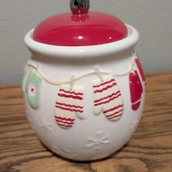 Vintage Hallmark Mittens Cookie Jar, Mittens are
