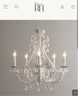 RH chandelier