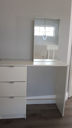 White Vanity