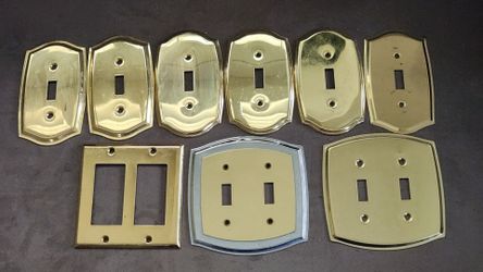 Brass Wall Cover Plates