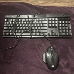 Corsair K70 + Night sword mouse