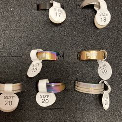 Nice Stainless Steel Band Rings