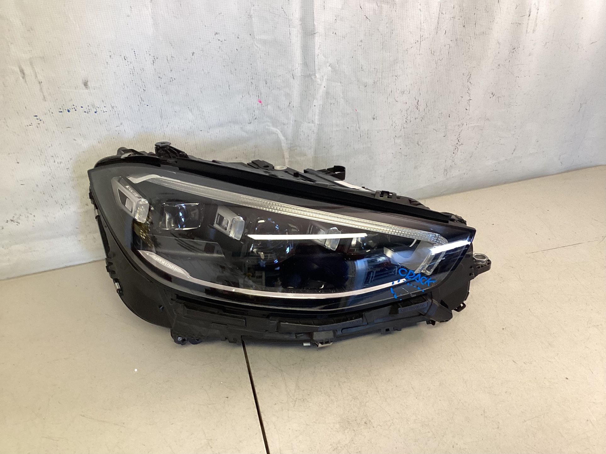 2021-2022-2023-2024 MERCEDES BENZ S CLAS S500 580 HEADLIGHT LED RIGHT RH USED OEM