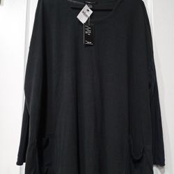 Ladies Charcoal Sweater