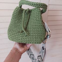 Handmade Bucket Bag 
