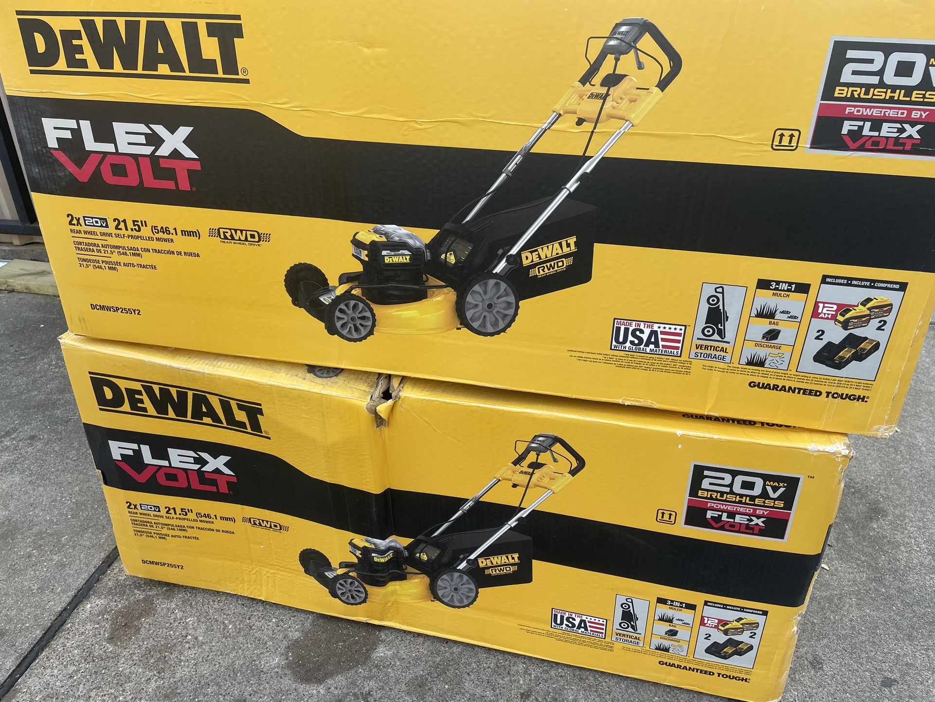 Dewalt Flexvolt Lawnmower