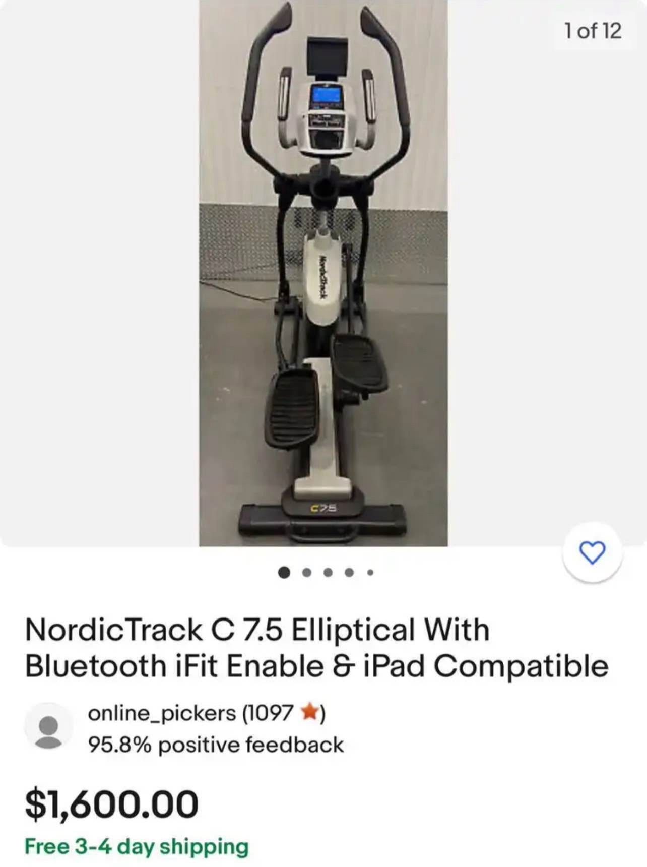 NordicTrack C 7.5 Elliptical