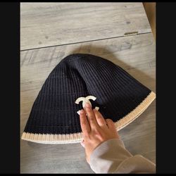 LOW PRICE MOVING- STRAW C H ANEL BUCKET HAT