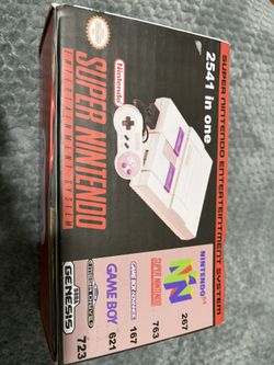 SNES 2541 In One SNES System