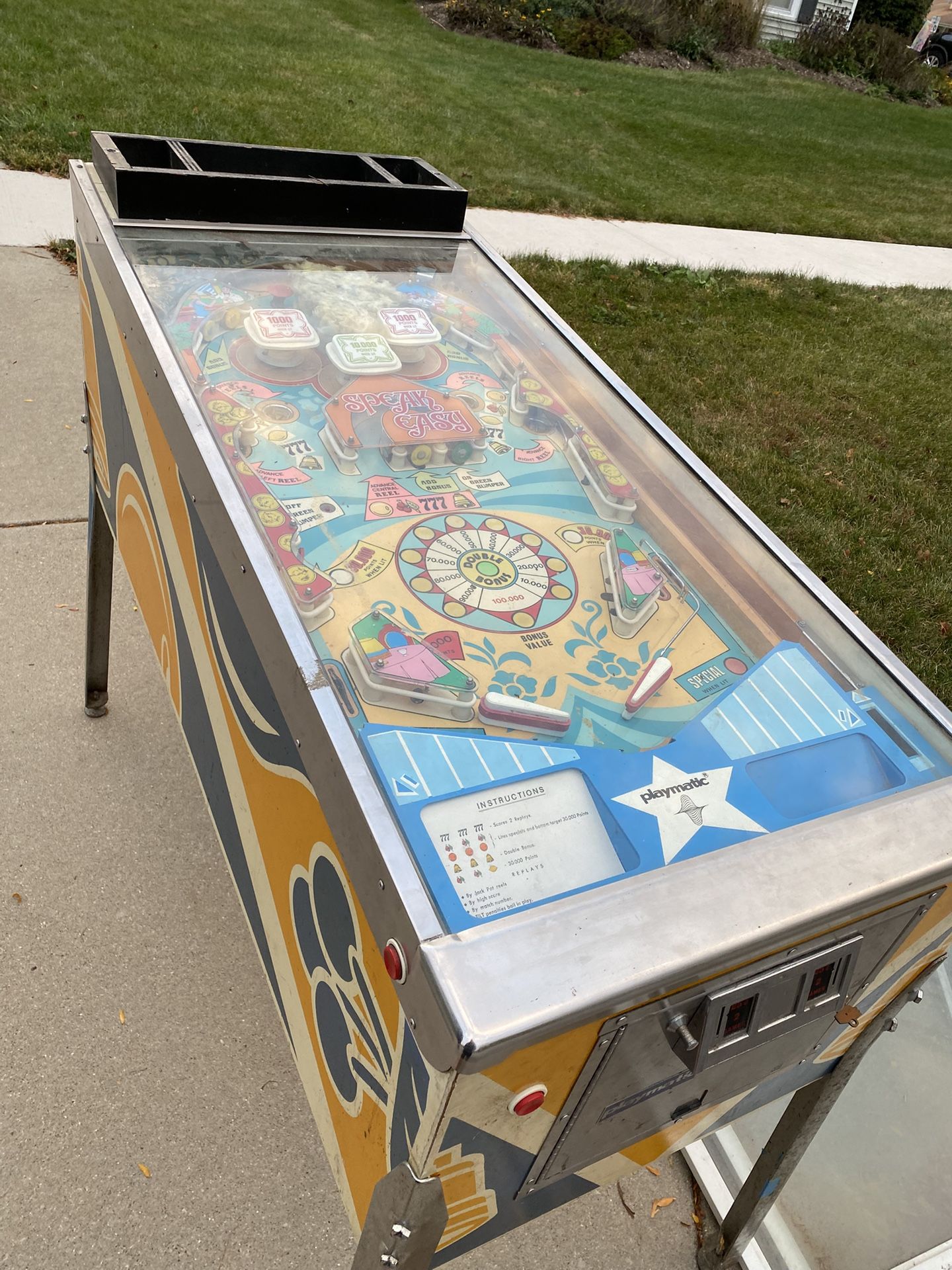 1977 Vintage/Rare Pinball Machine