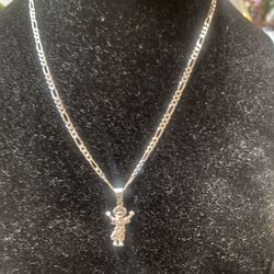 Cadena Con Dije Silver 9.25