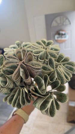 Flower Money Bouquet 